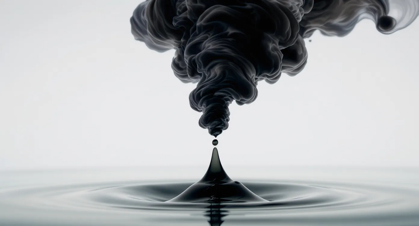 Original image of liquid splash